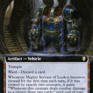 Commander Legends: Battle for Baldur's Gate - 598 - Mighty Servant of Leuk-o - Rare - C - Foil