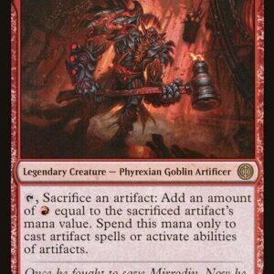 Phyrexia: All Will Be One - 149 - Slobad, Iron Goblin - Rare - R - Foil