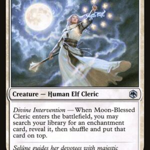Adventures in the Forgotten Realms - 26 - Moon-Blessed Cleric - Uncommon - W - Non-foil