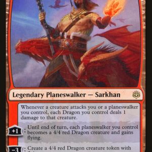 War of the Spark - 143 - Sarkhan the Masterless - Rare - R - Foil (Front)