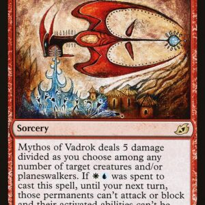 Ikoria: Lair of Behemoths - 127 - Mythos of Vadrok - Rare - R - Foil (Front)