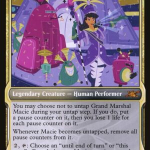 Unfinity - 260 - Grand Marshal Macie - Mythic - WB - Foil
