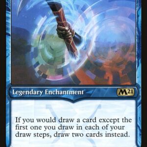 Core Set 2021 - 294 - Teferi's Ageless Insight - Rare - U - Foil (Front)