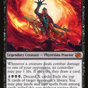 The Brothers' War - 95 - Gix, Yawgmoth Praetor - Mythic - B - Foil