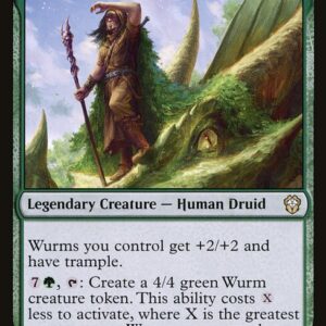 Dominaria United Commander - 26 - Baru, Wurmspeaker - Rare - G - Foil