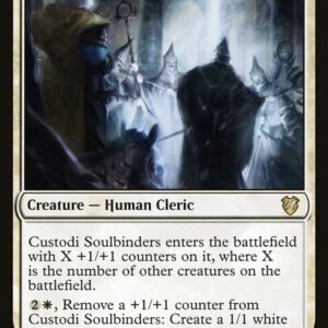 Midnight Hunt Commander - 83 - Custodi Soulbinders - Rare - W - Non-foil (Front)
