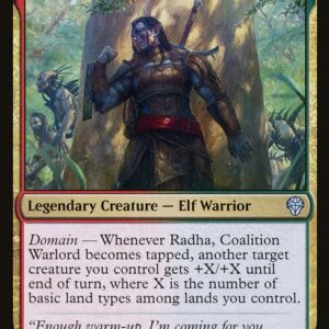 Dominaria United - 211 - Radha, Coalition Warlord - Uncommon - RG - Non-foil