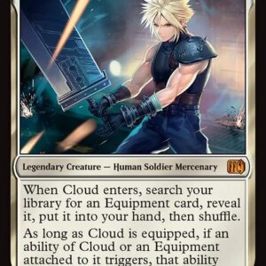 Final Fantasy - 10 - Cloud, Midgar Mercenary - Mythic - W - Non-foil