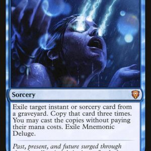 Commander Legends - 82 - Mnemonic Deluge - Mythic - U - Foil