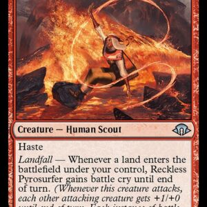 Modern Horizons 3 - 133 - Reckless Pyrosurfer - Uncommon - R - Non-foil