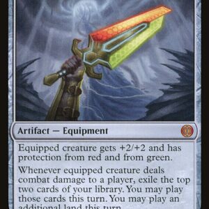 Phyrexia: All Will Be One - 244 - Sword of Forge and Frontier - Mythic - C - Foil