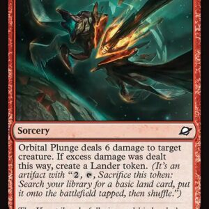Edge of Eternities - 149 - Orbital Plunge - Common - R - Foil
