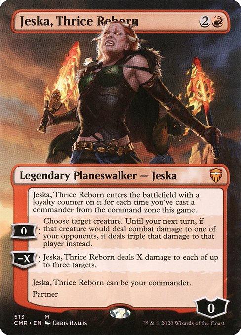 Commander Legends - 513 - Jeska, Thrice Reborn - Mythic - R - Foil