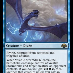 Modern Horizons 3 - 79 - Volatile Stormdrake - Rare - U - Non-foil