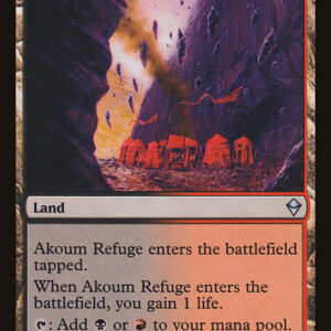 Zendikar - 210 - Akoum Refuge - Uncommon - C - Non-foil