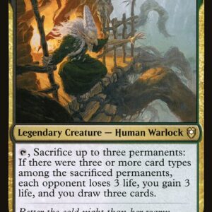 Commander Legends: Battle for Baldur's Gate - 266 - Baba Lysaga, Night Witch - Rare - BG - Non-foil
