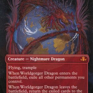 Dominaria Remastered - 437 - Worldgorger Dragon - Mythic - R - Foil