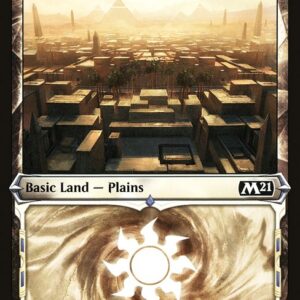 Core Set 2021 - 309 - Plains - Common - C - Foil (Front)
