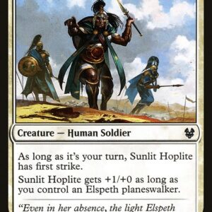 Theros Beyond Death - 273 - Sunlit Hoplite - Common - W - Non-foil