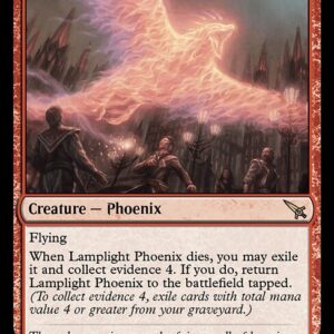 Murders at Karlov Manor - 137 - Lamplight Phoenix - Rare - R - Non-foil