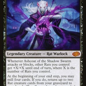 Jumpstart 2022 - 19 - Ashcoat of the Shadow Swarm - Mythic - B - Non-foil