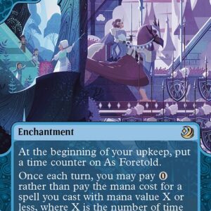 Wilds of Eldraine: Enchanting Tales - 14 - As Foretold - Rare - U - Foil (Front)