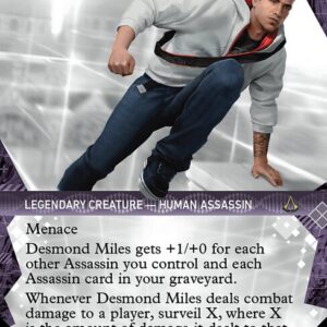 Assassin's Creed - 130 - Desmond Miles - Rare - B - Foil