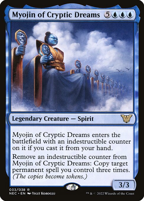 Neon Dynasty Commander - 33 - Myojin of Cryptic Dreams - Rare - U - Foil