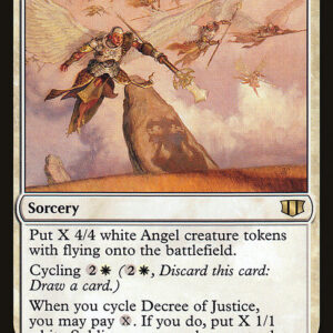 Commander 2014 - 70 - Decree of Justice - Rare - W - Non-foil (Front)