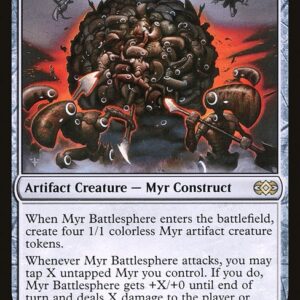 Double Masters - 276 - Myr Battlesphere - Rare - C - Foil
