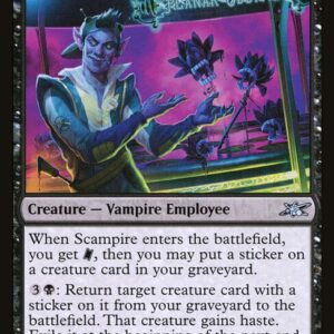 Unfinity - 89 - Scampire - Uncommon - B - Foil