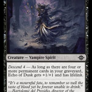 The Lost Caverns of Ixalan - 104 - Echo of Dusk - Common - B - Non-foil (Front)