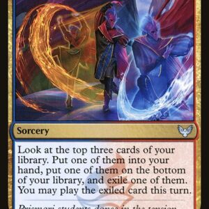 Strixhaven: School of Mages - 186 - Expressive Iteration - Uncommon - UR - Foil