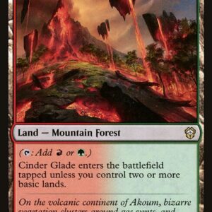 Dominaria United Commander - 203 - Cinder Glade - Rare - C - Non-foil
