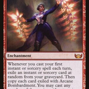 Streets of New Capenna - 101 - Arcane Bombardment - Mythic - R - Foil