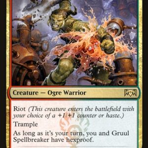 Ravnica Allegiance - 179 - Gruul Spellbreaker - Rare - RG - Foil (Front)