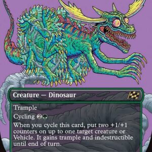 Aetherdrift - 343 - Agonasaur Rex - Rare - G - Non-foil