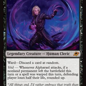 Edge of Eternities - 87 - Alpharael, Stonechosen - Mythic - B - Foil