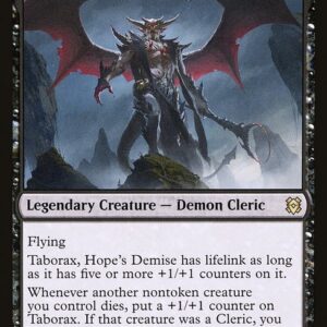 Zendikar Rising - 129 - Taborax, Hope's Demise - Rare - B - Foil