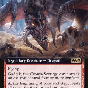Core Set 2021 - 367 - Gadrak, the Crown-Scourge - Rare - R - Foil (Front)