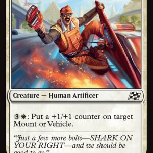 Aetherdrift - 11 - Daring Mechanic - Common - W - Non-foil