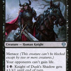 Dominaria United - 96 - Knight of Dusk's Shadow - Uncommon - B - Non-foil