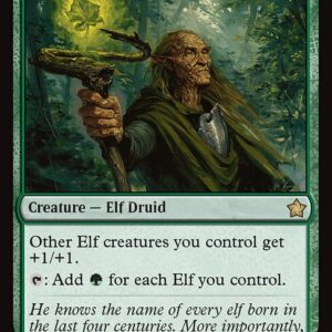 Foundations - 219 - Elvish Archdruid - Rare - G - Non-foil