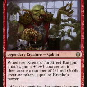 Dominaria United Commander - 124 - Krenko, Tin Street Kingpin - Rare - R - Non-foil