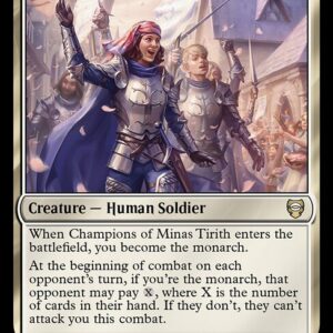 Tales of Middle-earth Commander - 10 - Champions of Minas Tirith - Rare - W - Non-foil