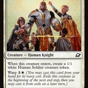 Edge of Eternities - 23 - Knight Luminary - Common - W - Foil