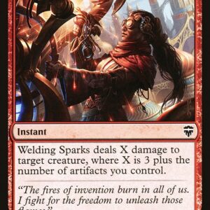 Commander Legends - 210 - Welding Sparks - Common - R - Non-foil