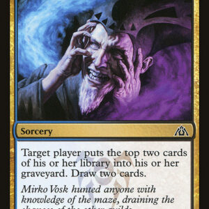 Dragon's Maze - 90 - Pilfered Plans - Common - UB - Non-foil (Front)