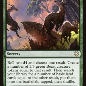 Forgotten Realms Commander - 43 - Wild Endeavor - Rare - G - Non-foil (Front)