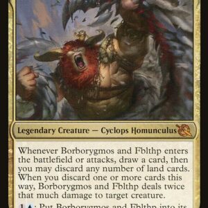 March of the Machine - 219 - Borborygmos and Fblthp - Mythic - Multi - Non-foil